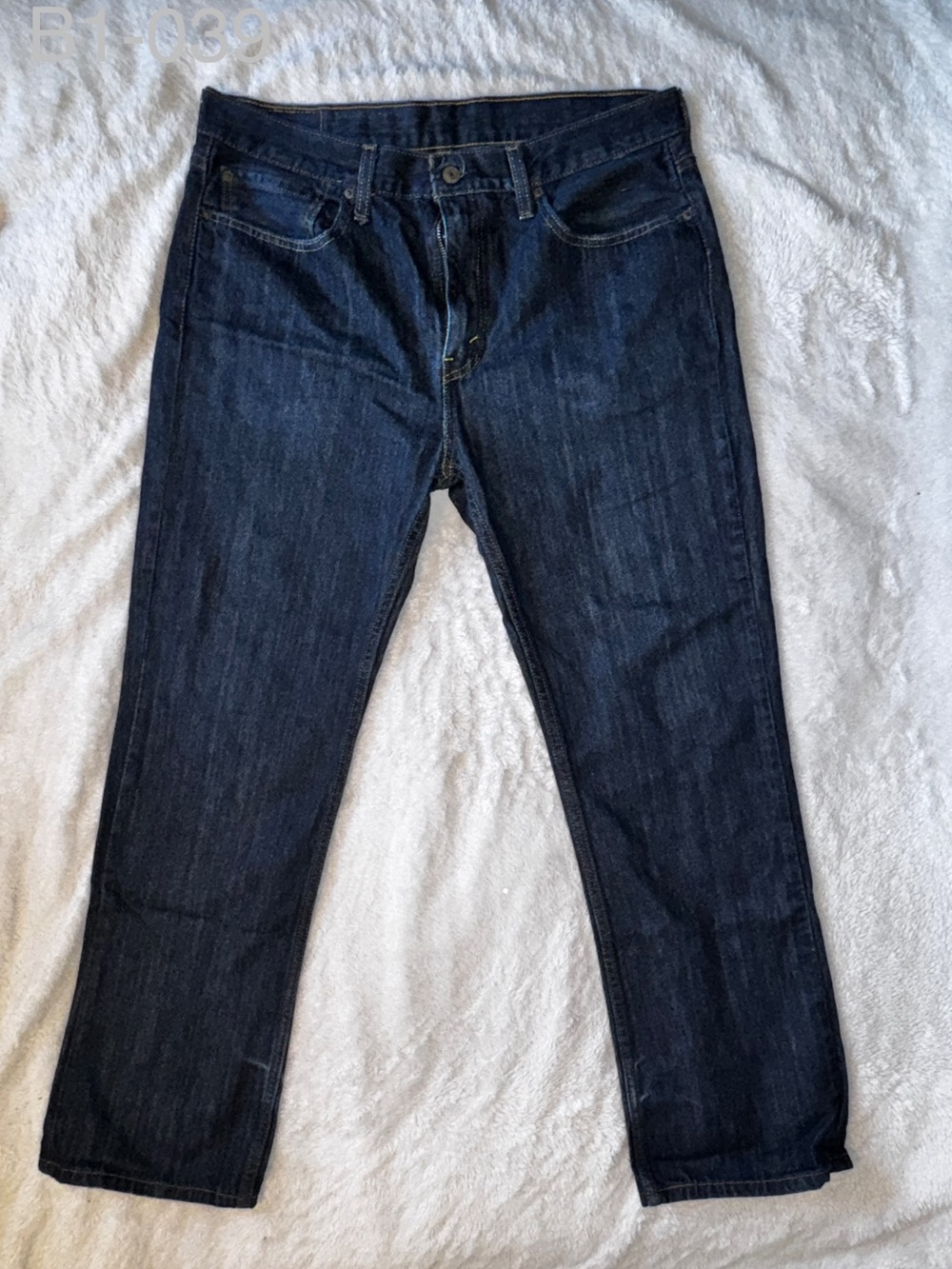 Levi’s Dark Blue Classic Straight Fit Jeans Size Men’s W36xL32